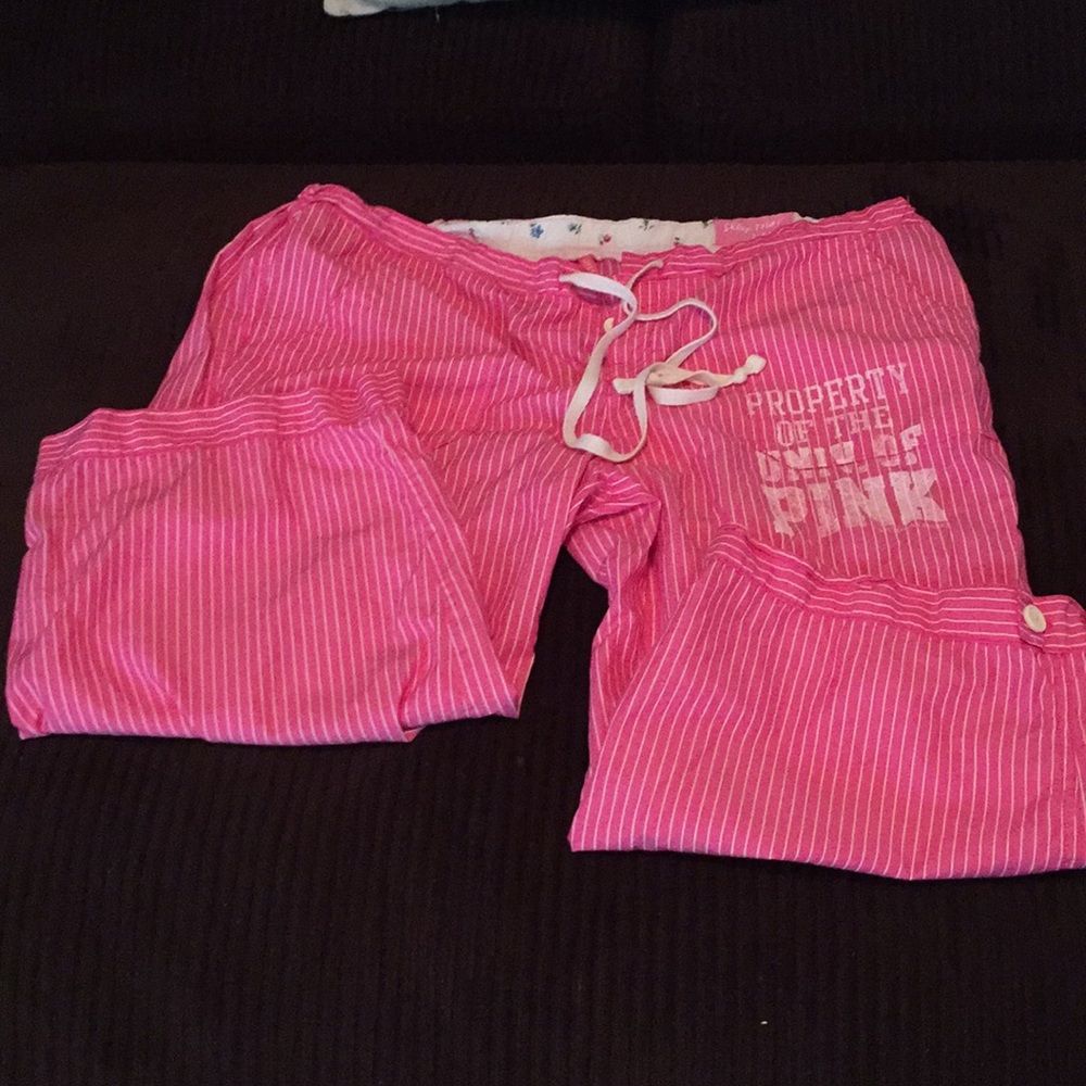 Pink VS Pajama capris